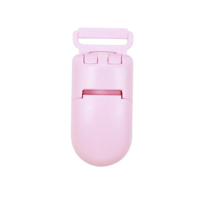 1pcs Baby Teether Accessories Pacifier 15mm Brand Plastic Baby Pacifier Dummy Chain Holder Clips Ribbon Suspender Clips
