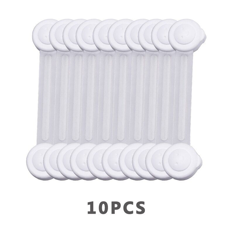 10Pcs/Lot Protection From Children Refrigerator Lock Baby ty Plastic Child Castle Drawer Cabinet Kids Security Door Stopper