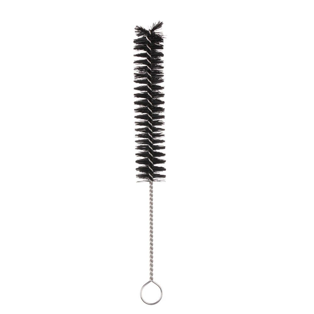 5Pcs Bottle Brush Reusable Straw Cleaning Brushes Stainless Steel Spiral Handle Soft Hair Milk Bottle Brush Cleaning Tool