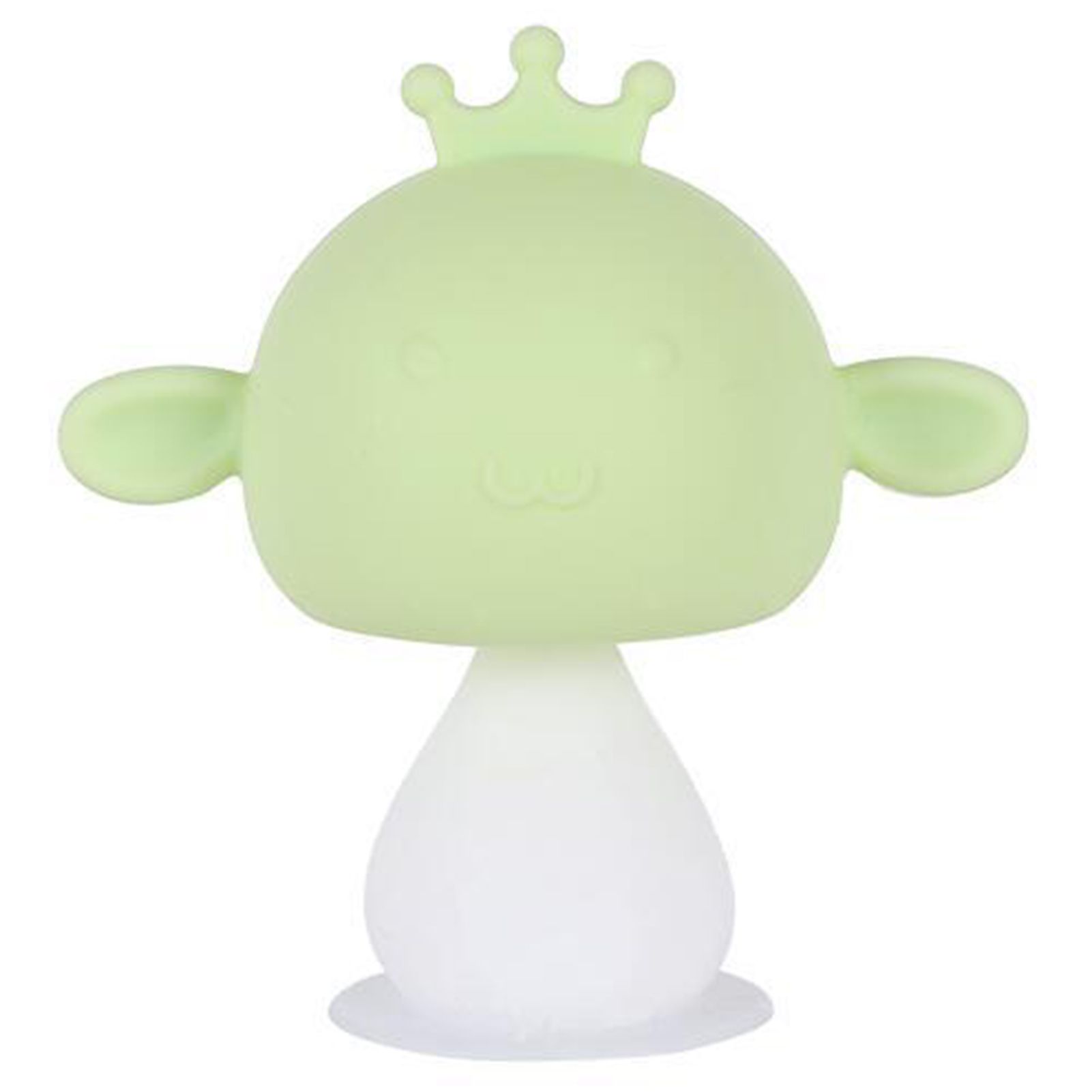 Teether Toy Cartoon Shape Emotional Comfort Portable Toddler Silicone Teether Toy for Newborn