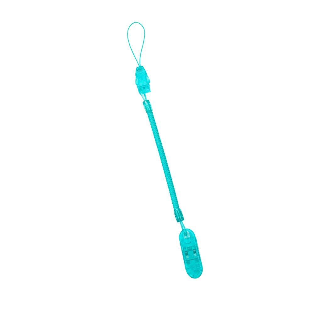 2020 New Baby Infant Toddler Dummy Pacifier Spring Soother Nipple Clip Chain Holder Strap Baby Chew Toy for Baby