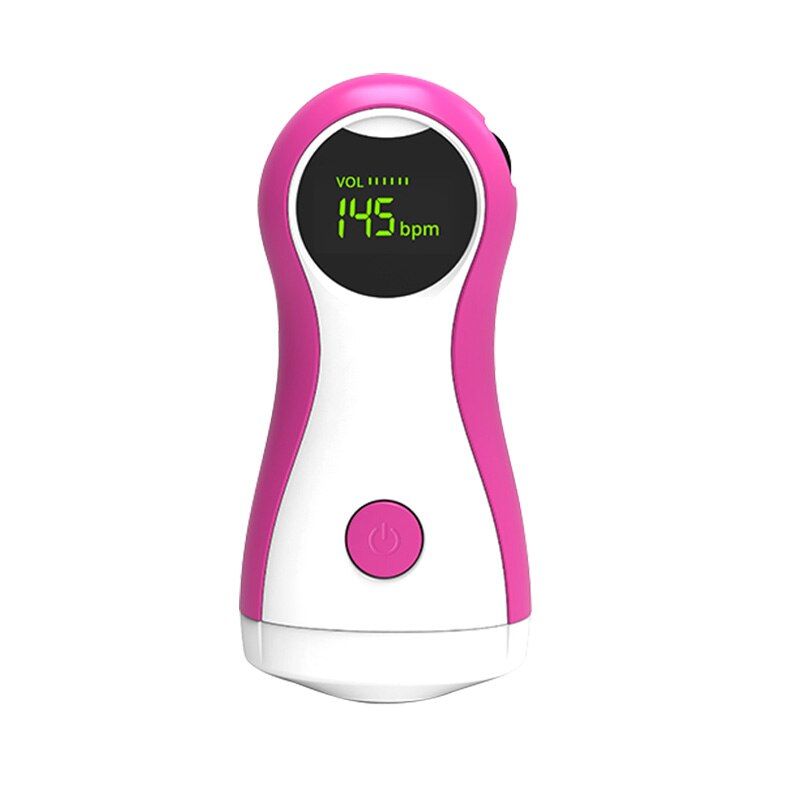 Doppler Fetal Ultra-low intensity ultrasound output No Radiation Stethoscope Pregnant Fetal Pulse Meter Probe Heart Beat Monitor