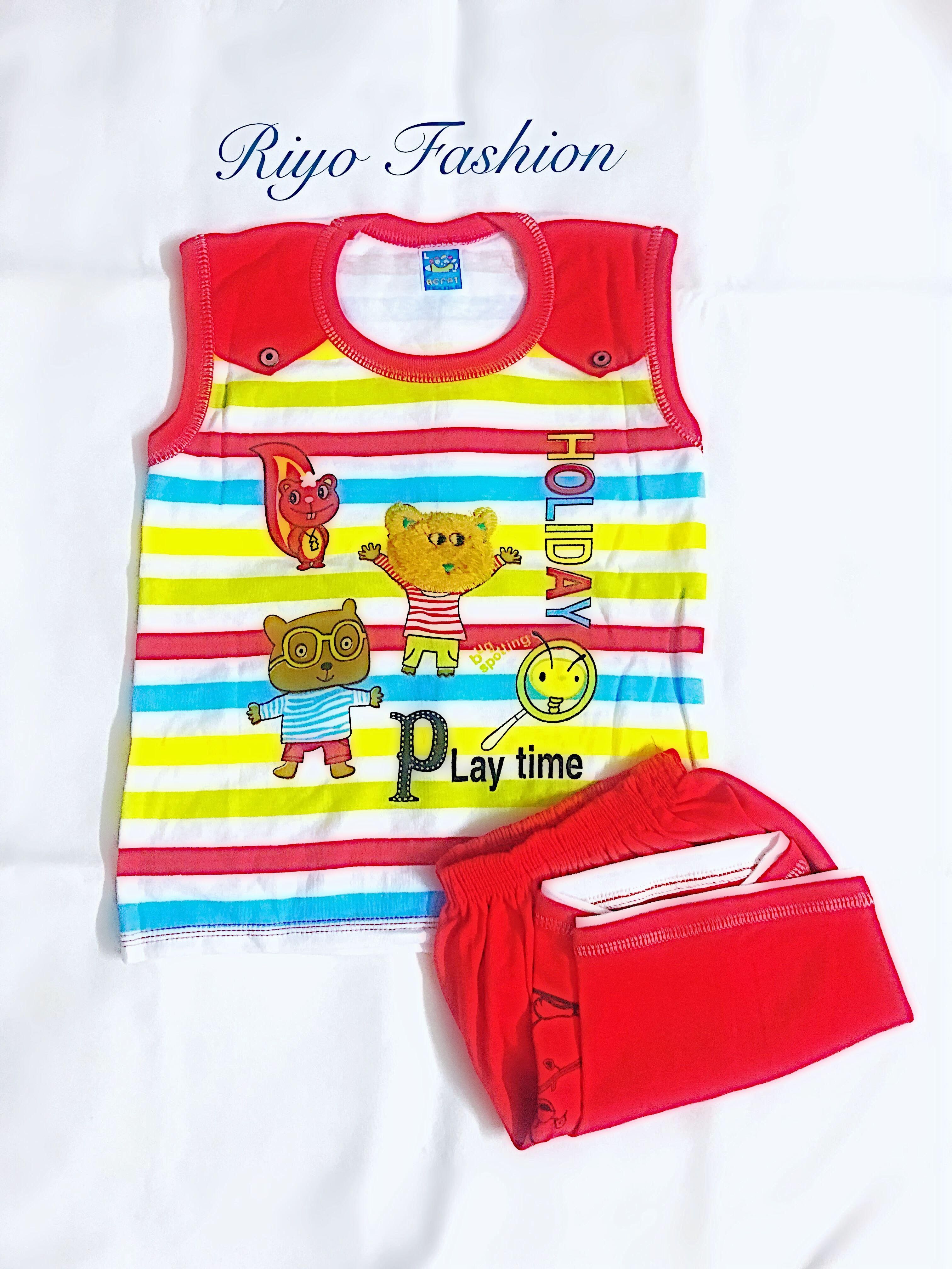 Baby Boy Girls Dress Set Red Holiday - বাচ্চাদের জামা