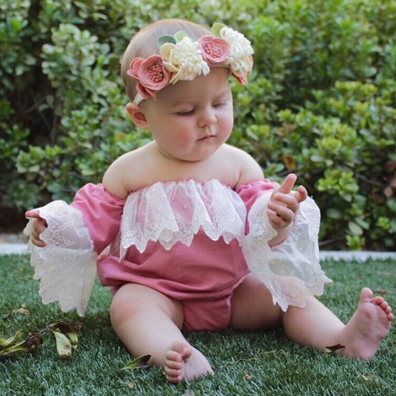 Summer Shoulder Jumpsuit for Girls