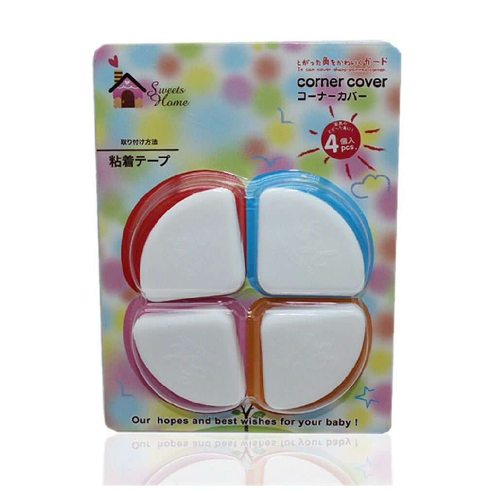 4Pcs/set Children ty Table Desk Protection Cover Baby Crash Corner Guards Pads Table Corner Cover