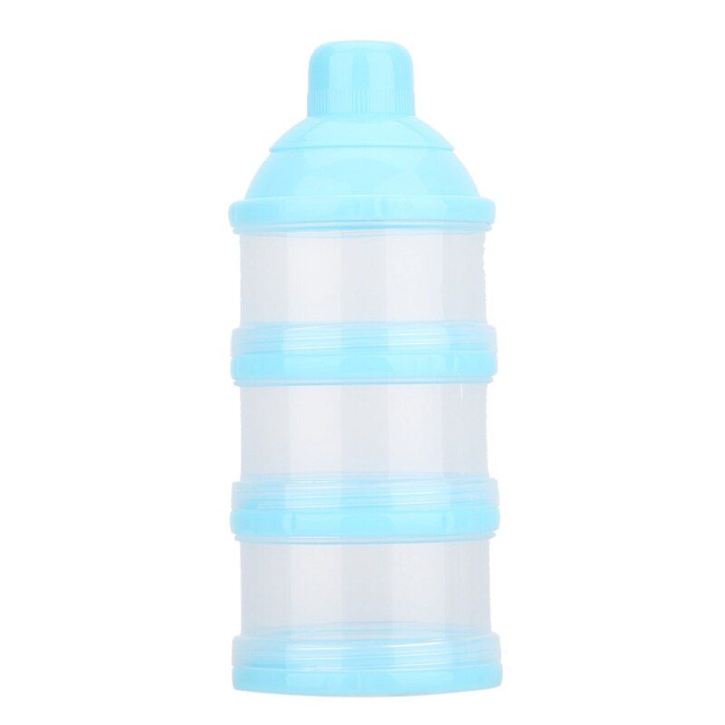 Portable Milk Powder Formula Dispenser Newborn Baby Food Container Storage Feeding Box Infant Kids Three Grid Food Storage Box