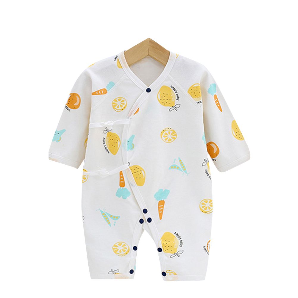 Newborn Infant Baby Long Sleeve Romper  Cotton Jumpsuit Outfits Clothes