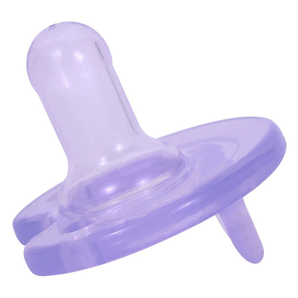 Lovely Newborn Baby Orthodontic Dummy Pacifier Transparent Infant Kids Food Grade Safety Silicone Teat Nipple Soother Pacifier