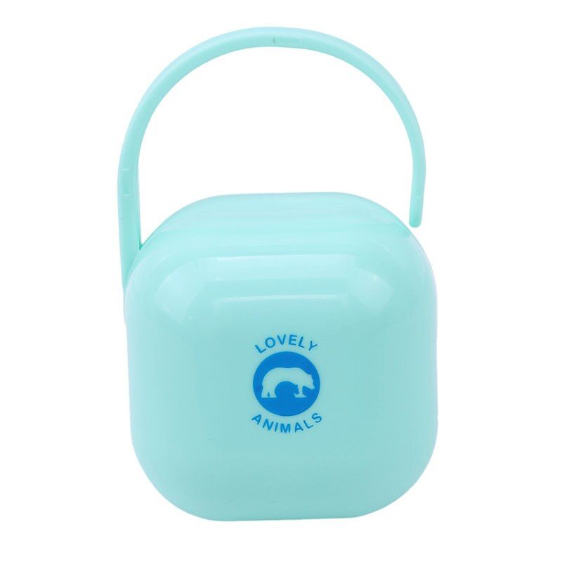 Useful Pacifier Storage Box Nipple Dustproof Soother Container Gift Baby Shower Custom Pacifier Portable Baby Pacifier Box