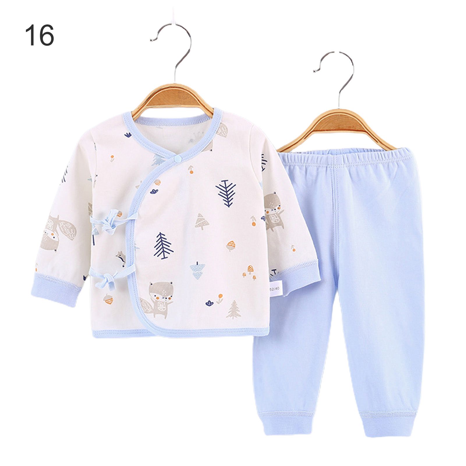Baby Clothes Non-shrink Infant Clothes Kids Thin Shirt Set
