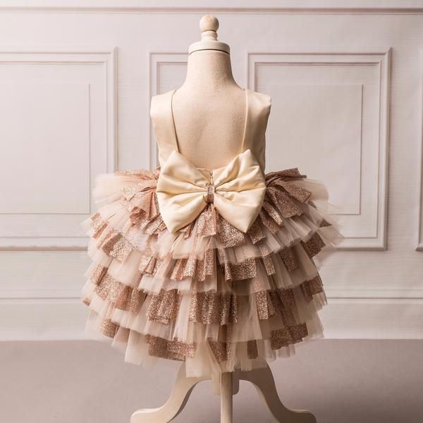 Hot Fashion Cute Baby Girl Toddler Party Tutu Dress Pageant Wedding Birthday Princess Christening