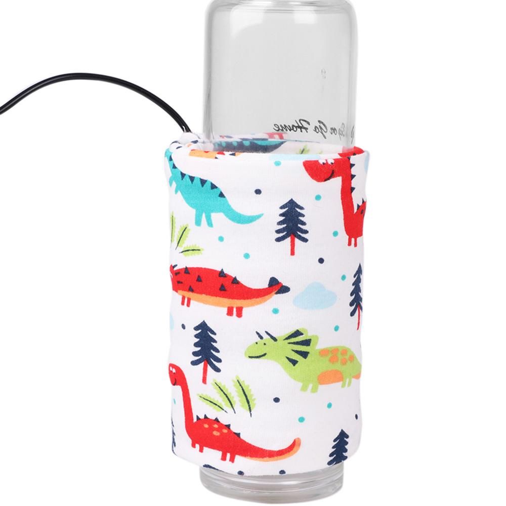 USB Charging Newborn Bottle Warmer Portable Outdoor Kids Infant Milk Feeding Bottle Heated Cover Baby Nursing Insulated Bag Care
