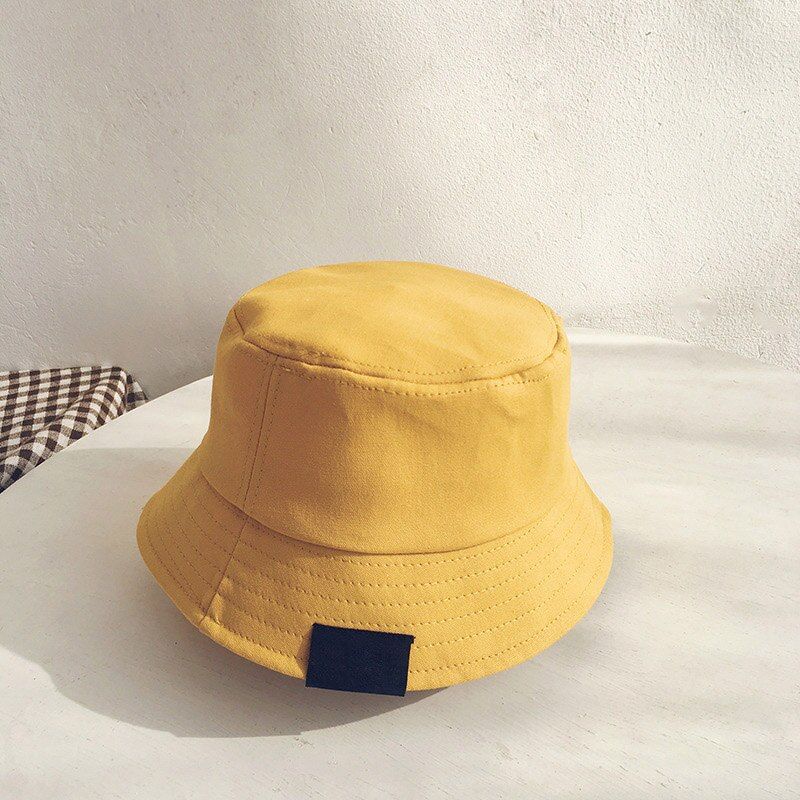 I Love Daddy&Mummy Solid Color Baby Bucket Hat Soft Cotton Wild Boy Girl Sun Hat Spring Summer Outdoor Infant Toddler Children Beach Caps