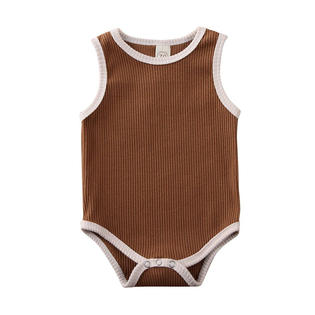2020 Soft Cotton Baby Boydsuit 0-24M Sleeveless Summer Solid Playsuit Toddler Infant Baby Girl Clothes Jumpsuit One Piece Outfit