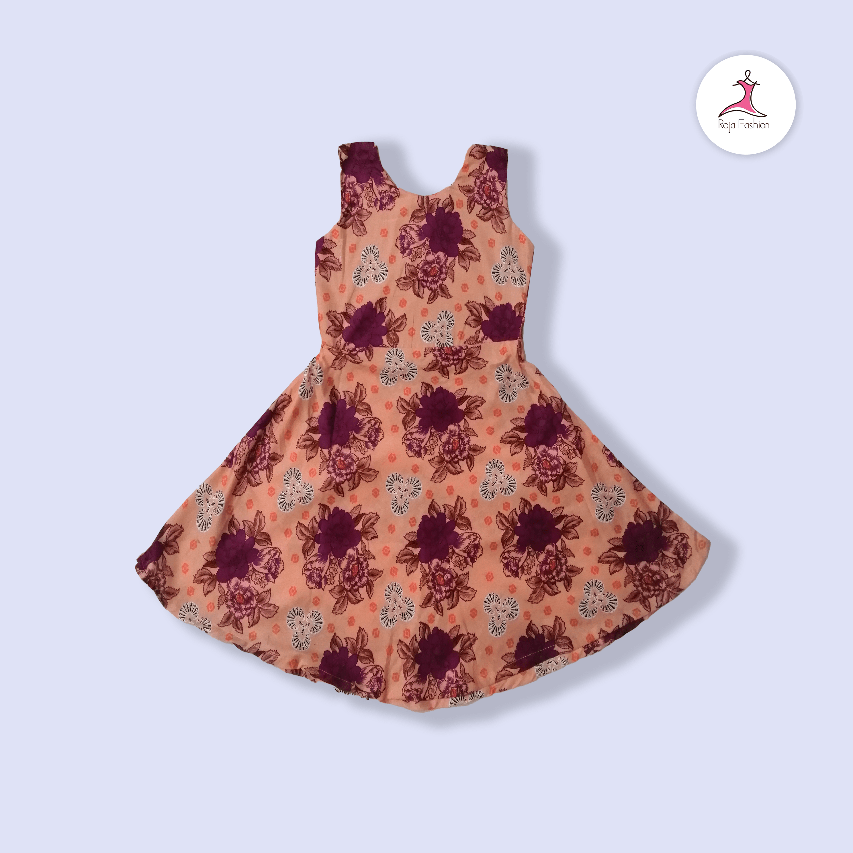 Cotton Summer Dress Baby Kids Casual Girl frock