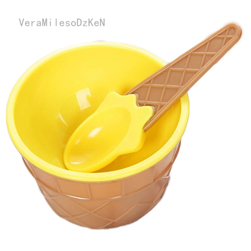 【BestGO】Ice Cream Bowl Water Cup Children Cute Ice Cream Bowl Ice Cream Cup Tableware