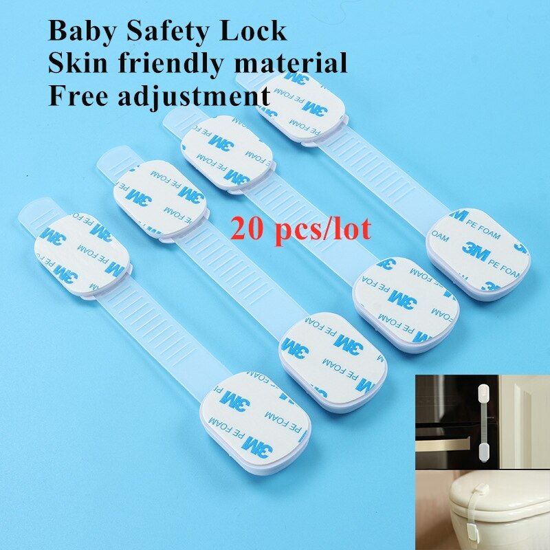 AMTOY Super Practical Baby ty Lock Cabinet Toilet Lock Drawer Door Cabinet ty Lock Anti Pinch Hand Protection Fingers