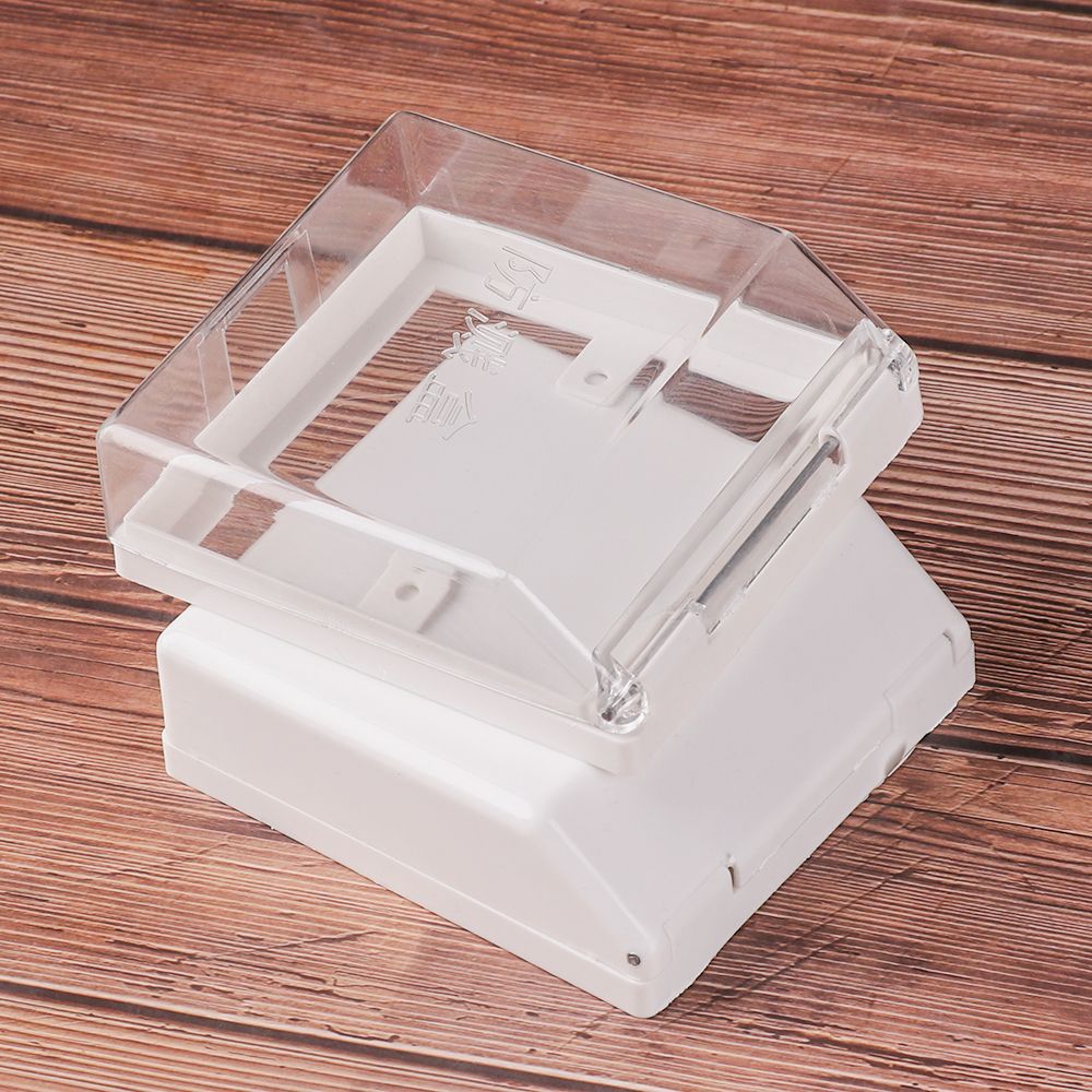 NYT Transparent Child Safety Power Outlet Electric Plug Cover Sockets Socket Protector Splash Box