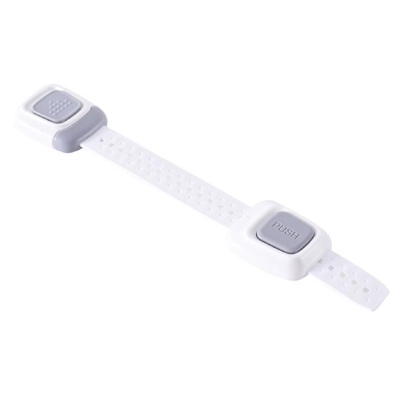 4 Color Multifunctional Dual Button Safety Lock Protection Drawer Refrigerator Closestool Cabinet Safety Lock for Children Baby