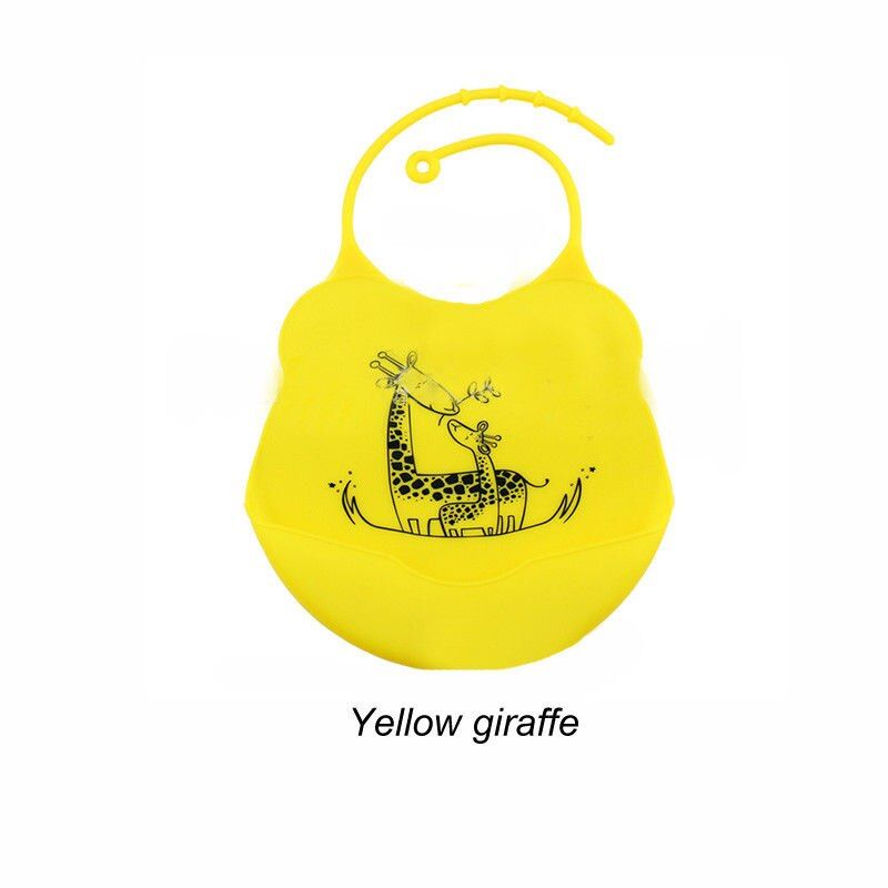 Emmababy Hot Children Baby Eat Bib Bib Baby Silicone Rice Bowl Baby Waterproof Leak-Proof Feeding Children Mouth Pocket
