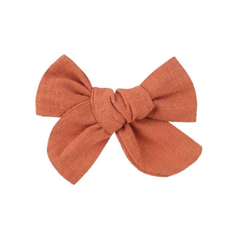 Big Bows Baby Girl Hair Clips Flower Lattice Printed Kids Hairpins Princess Children Clips Barrettes Baby Girl Hair Accessories