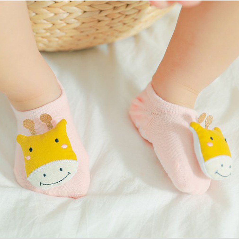 Baby Boys Girls Socks Anti-Slip Socks Infant Children Cartoon Floor Socks