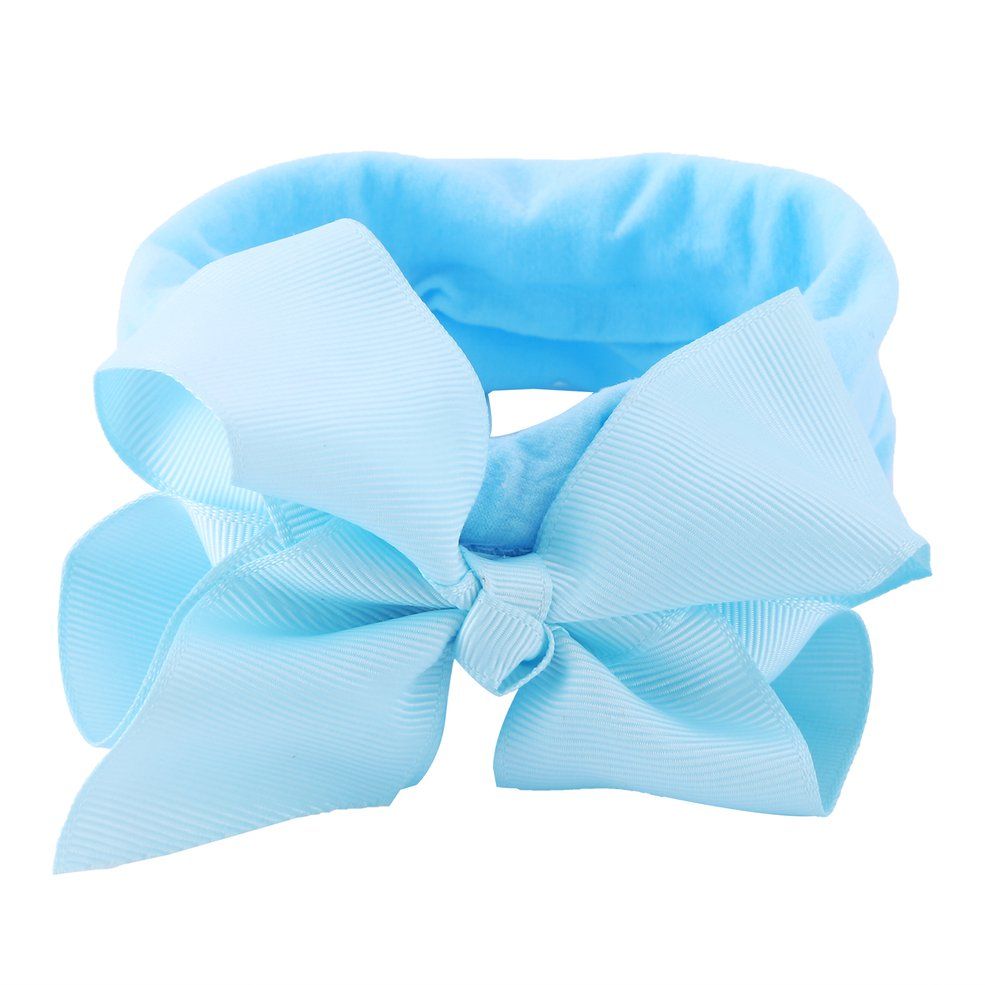 Soft Hair Band Bow Hair Band Newborn Hair Decoration High Elasticity Hair Band