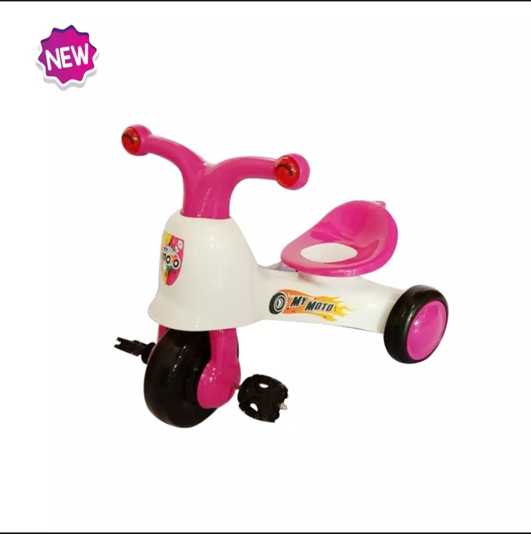My Moto Bike Pink White
