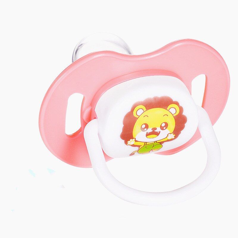 Cute Infant Baby Nipple Food Grade Silicone Pacifier Round Head Infant Newborn Soother Orthodontic BPA Free Safe Teether Care