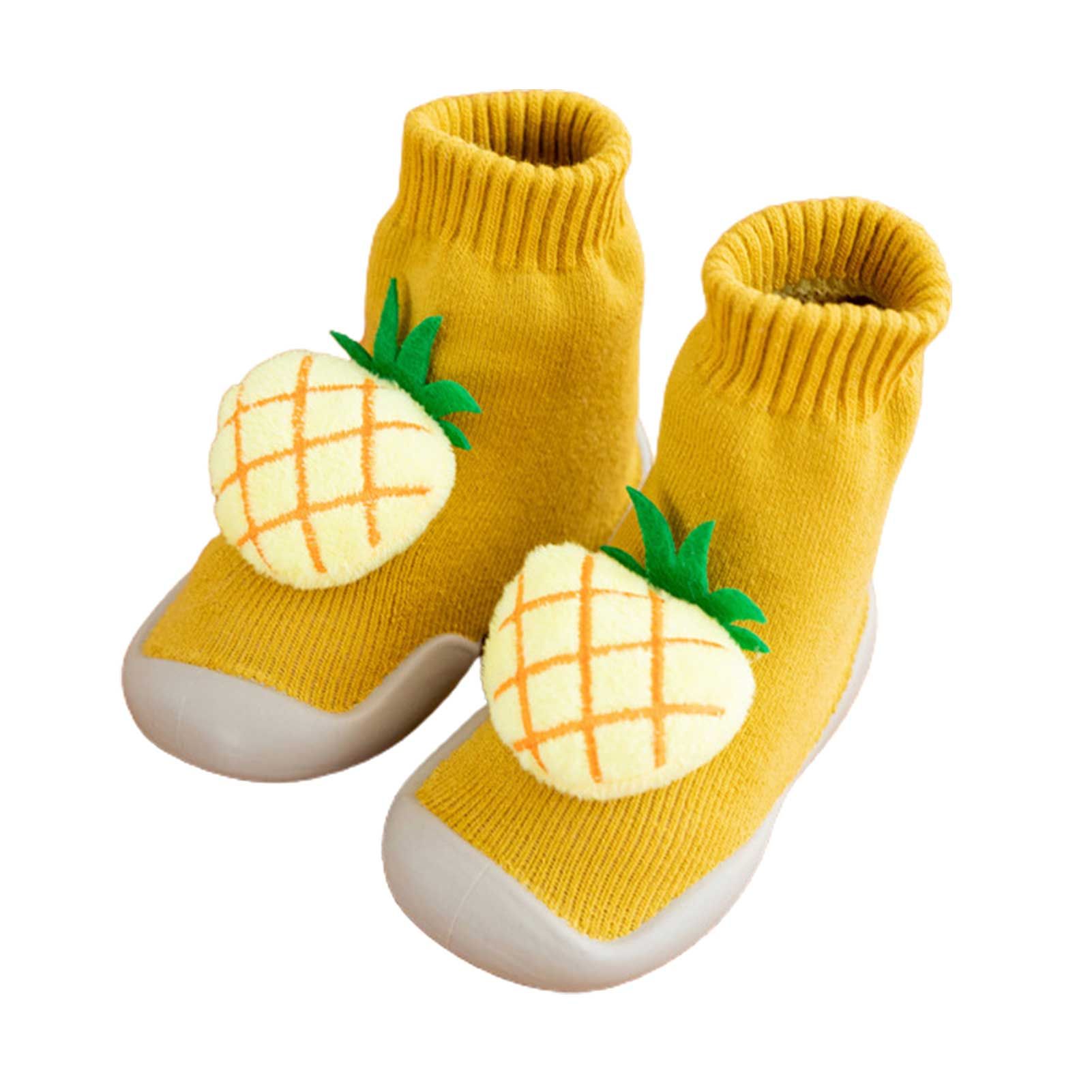1Pair Autumn Winter Thickened Toddler Floor Shoes Children Baby High Tube Socks