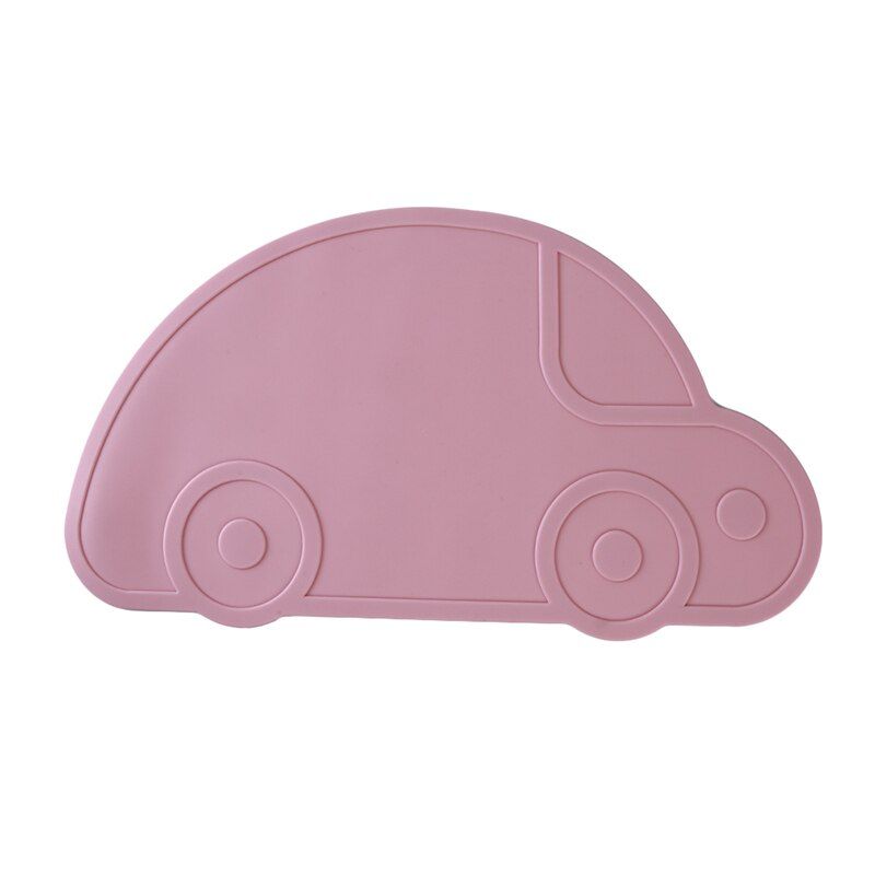 1Pcs Elephant Shape Placemat Kids Plate Mat Food Grade Silicone Table Pad Waterproof heat insulation Kitchen gadget