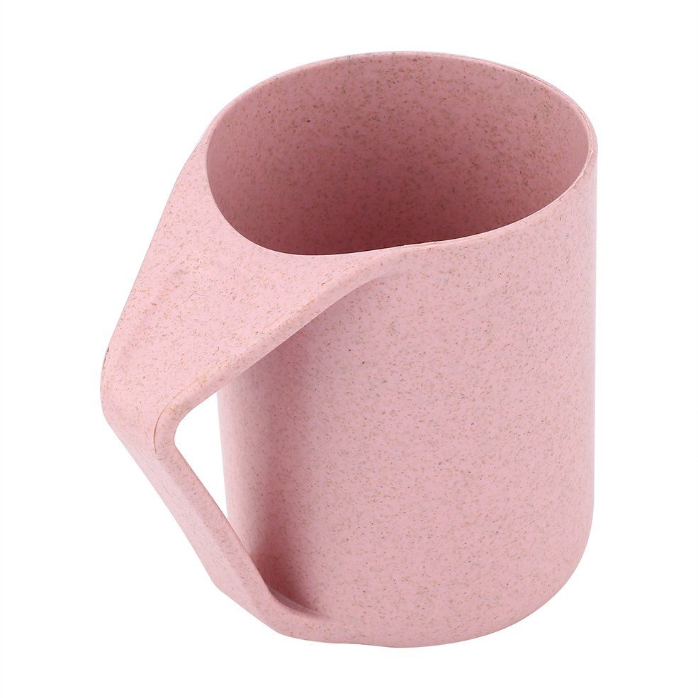 MA White Straw Ceramic Water Creative Bevel Mug Coffee Cup Home Office Best Gift