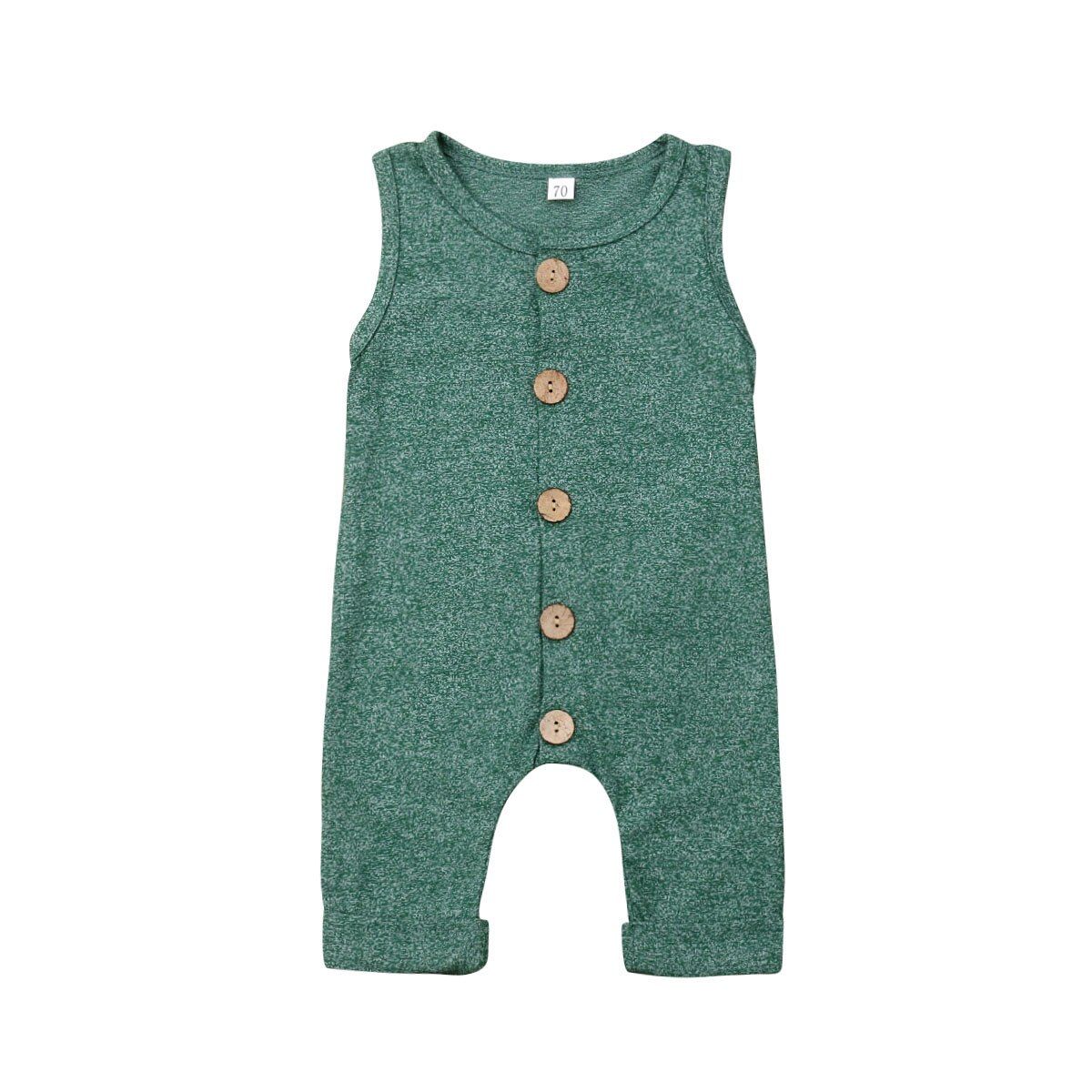 Cotton Infant 3 6 12 18 M Romper Baby Boy Girl Clothes Casual Bodysuit Outfit