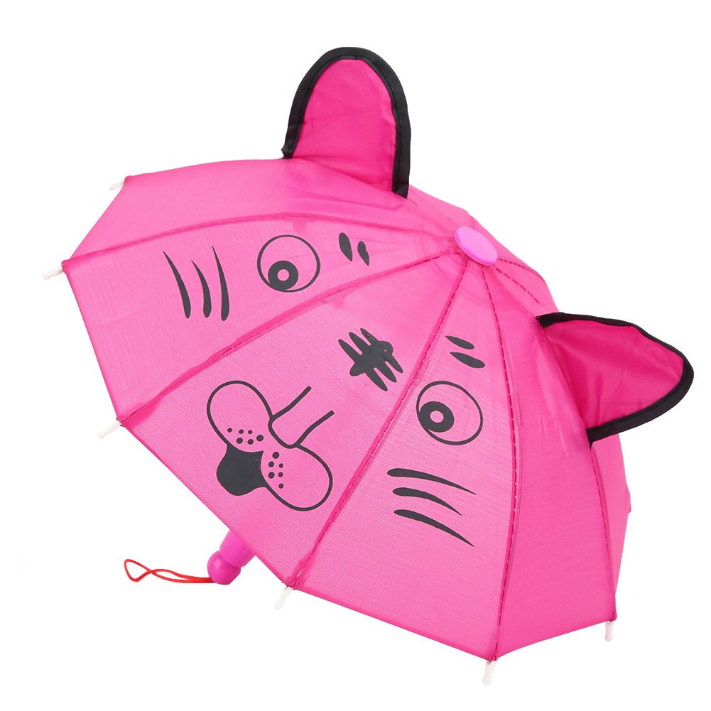 Doll Accessory Multi Type Metal Umbrella Compact Sturdy for 18in Toy Baby Gift