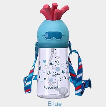 Rikang 350ml Kids Cup Baby Gobelet Cartoon Child Cup Tritan Feeding Water Bottle Baby Sippy Cup Training Bottles for Kids