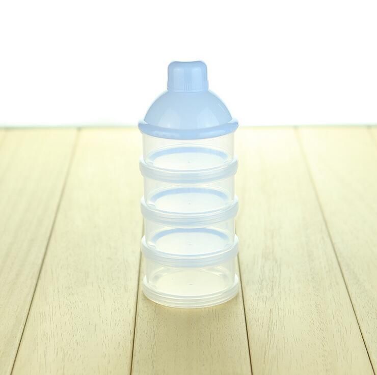 3-4-5 Cell Baby Infant Storage Box Food Milk Feeding Powder Dispenser Container Suitable Travel 1Pcs