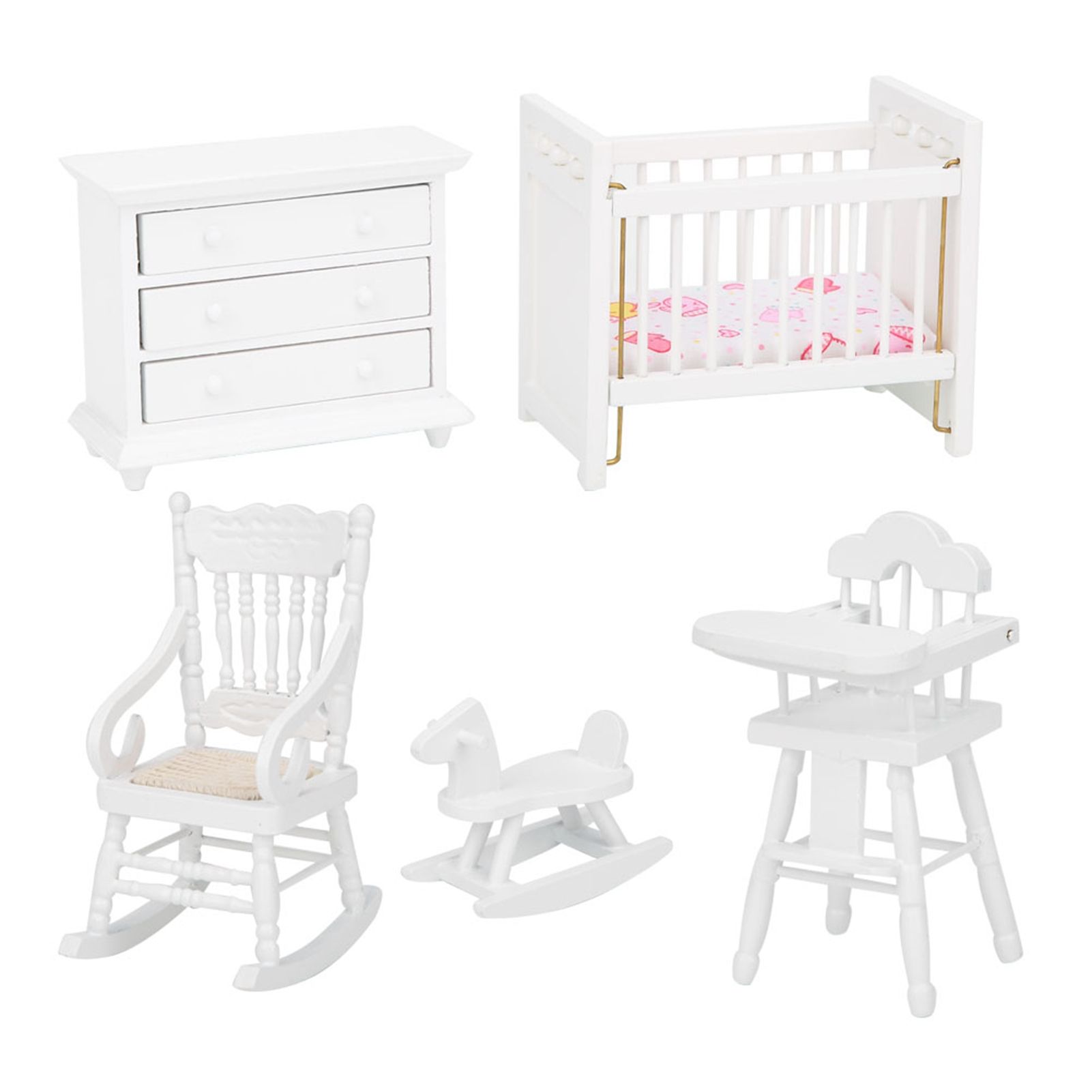 Dollhouse Patio Furniture Fairy Garden Decoration Minature Mini for Doll House