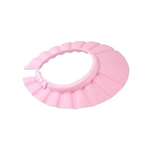Light Pink Elastic Shower Cap for Baby