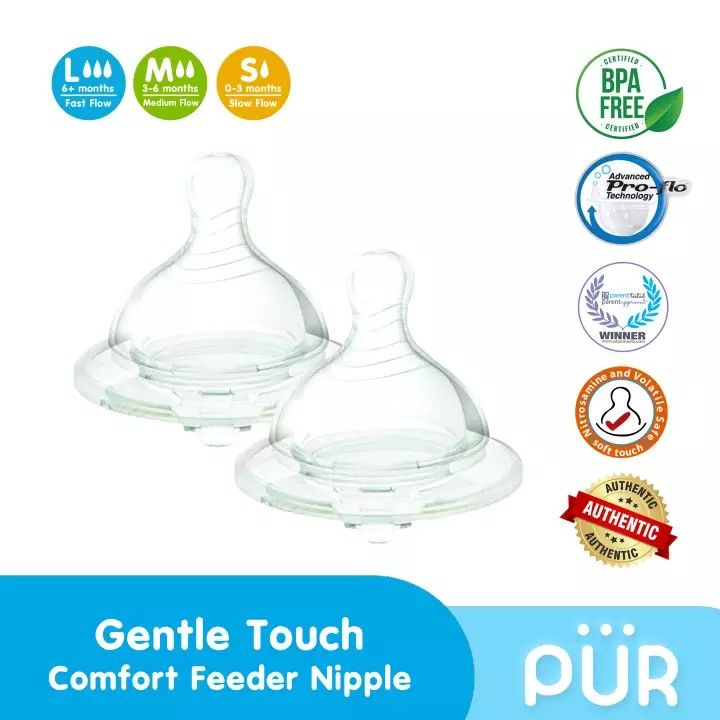 Pur Comfort Feeder Nipple (2pc- L) - (1313)