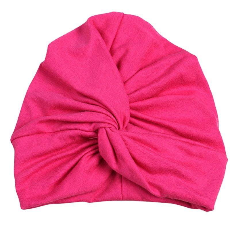 New Designed Cute Baby Hat Cotton Soft Turban Knot Girl Summer Hat Bohemian style Kids Newborn Cap for baby girls