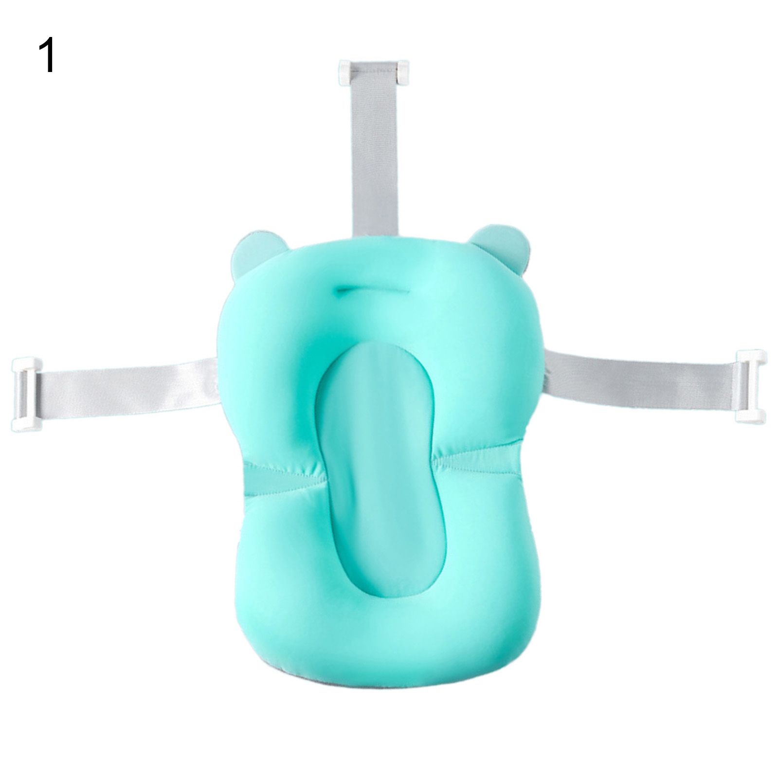 Baby Bath Pad Adjustable Non-slip Infant Quick Dry Strong Buoyancy Bath Support Cushion for Shower