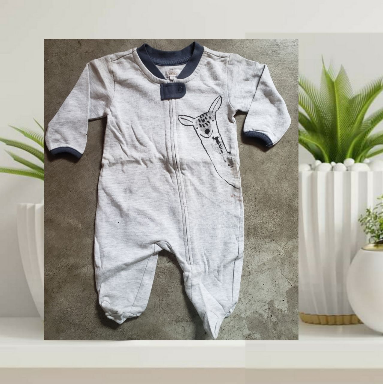 Baby Rampers Jumpsuits/Print or Solid.