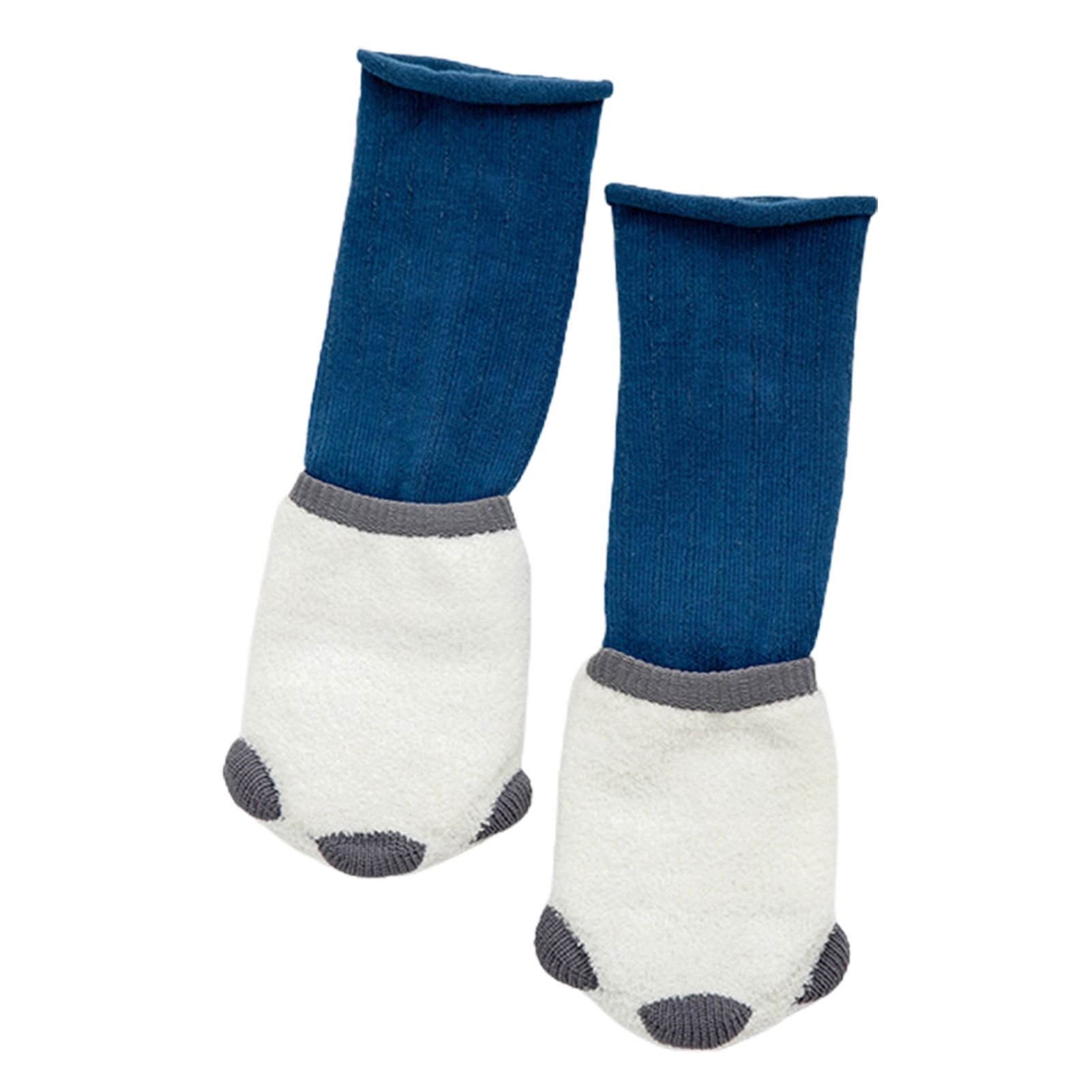 1 Pair Baby Socks Anti-skid Bottom High Elastic Unisex Kids Long Knee Socks for Winter