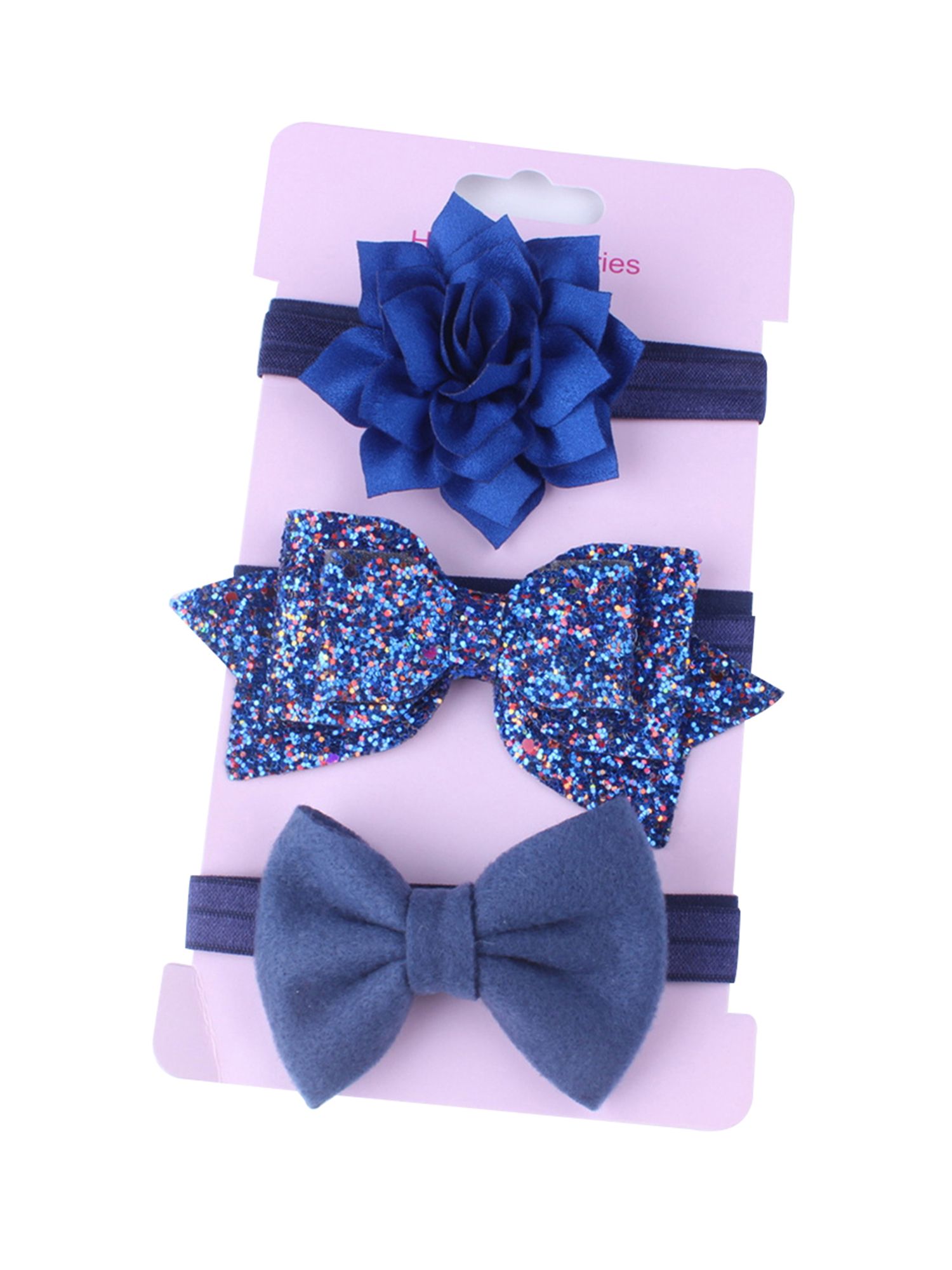 Baby Girl Headbands, Cute Flower and Bows Head Wraps Fashion Hair Accessories for Newborns Infants