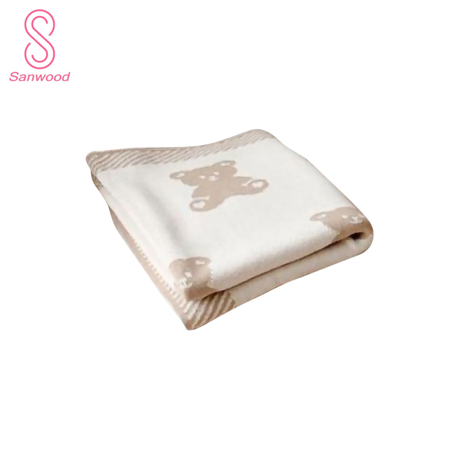 Bed Blanket Warm Swaddle Wrap Sleeping Blanket