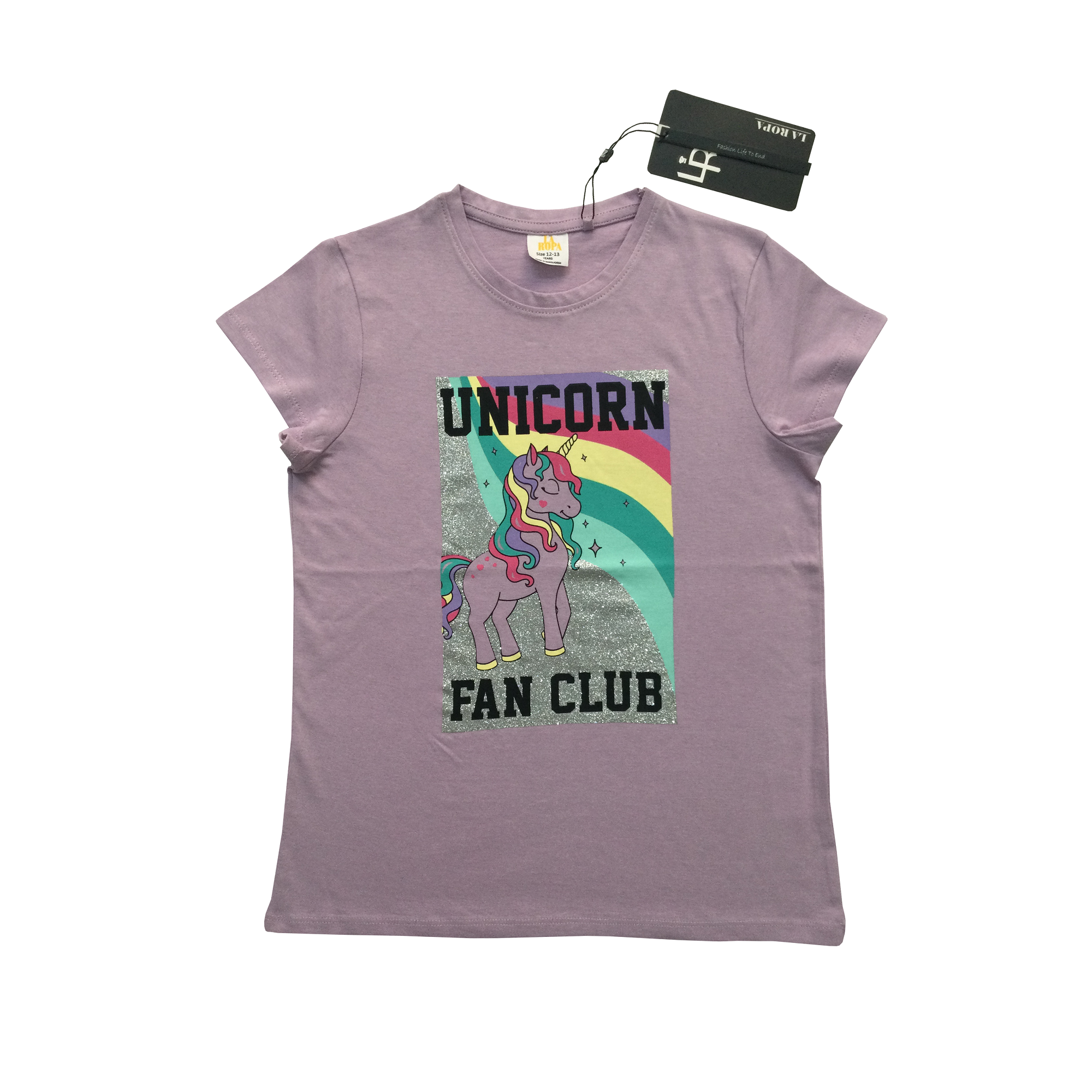 Kids Comfy T-Shirt Purple