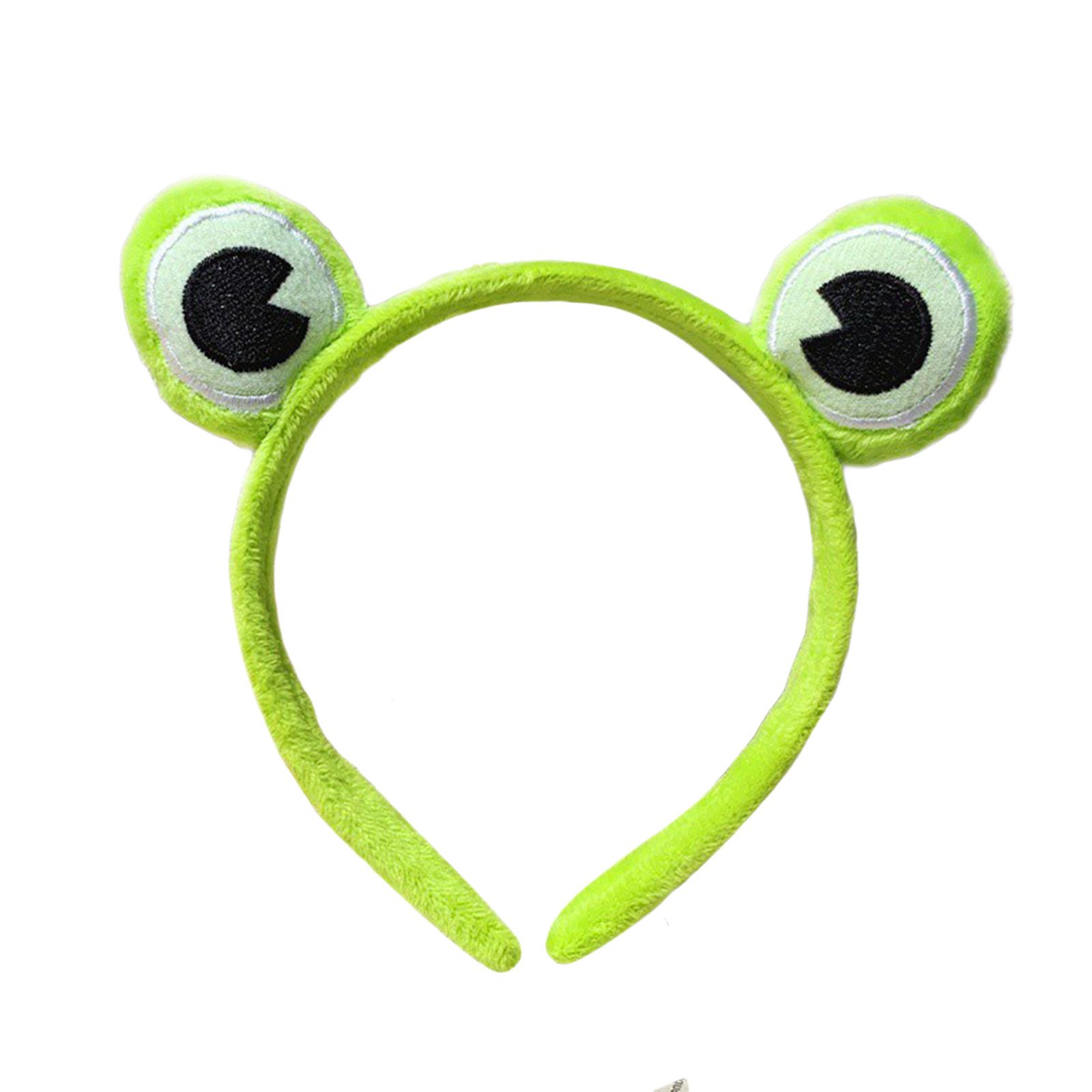 Frog Headband, Frog Eye Hair Hoop, Creative Style Headpiece for Face Washing Shower Spa Yoga Beauty Skincare