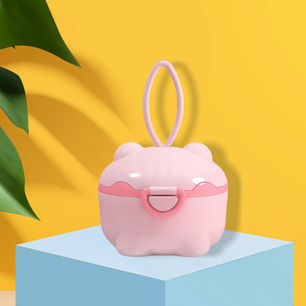 Milk Powder Storage Box Portable Shape Toddler for Travel Activities