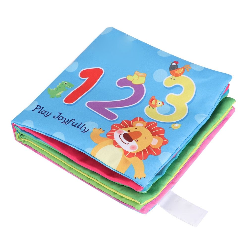 Intelligence development Cloth Bed Cognize Book Educational Toy for Kid Baby US