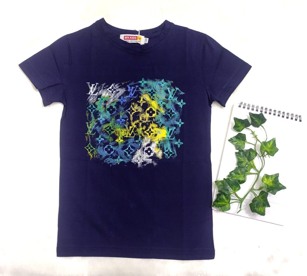 Fashionable Cotton T-shirt for Baby Boys (07-14Years)
